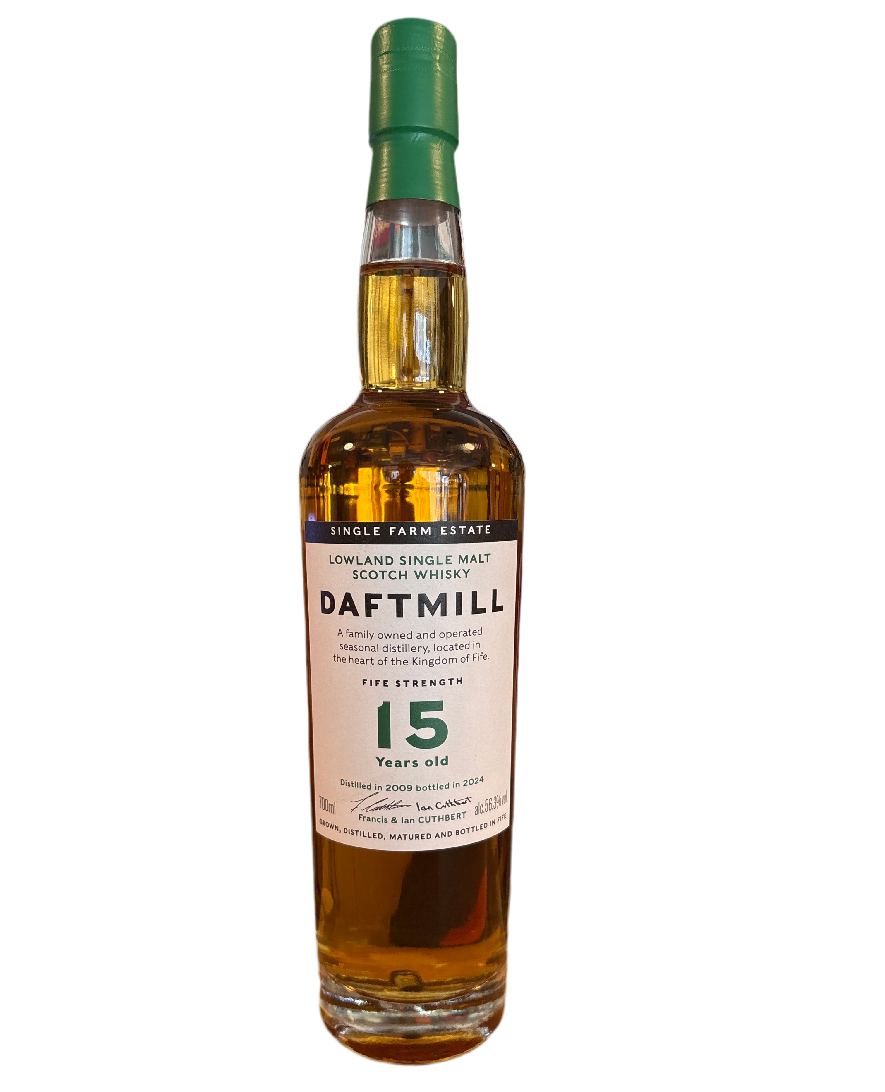 Daftmill 2009 Cask Strength 15 ans 56,3%