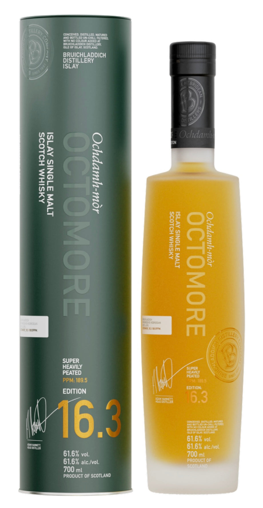 Octomore 16.3 189,5 PPM 61,6%