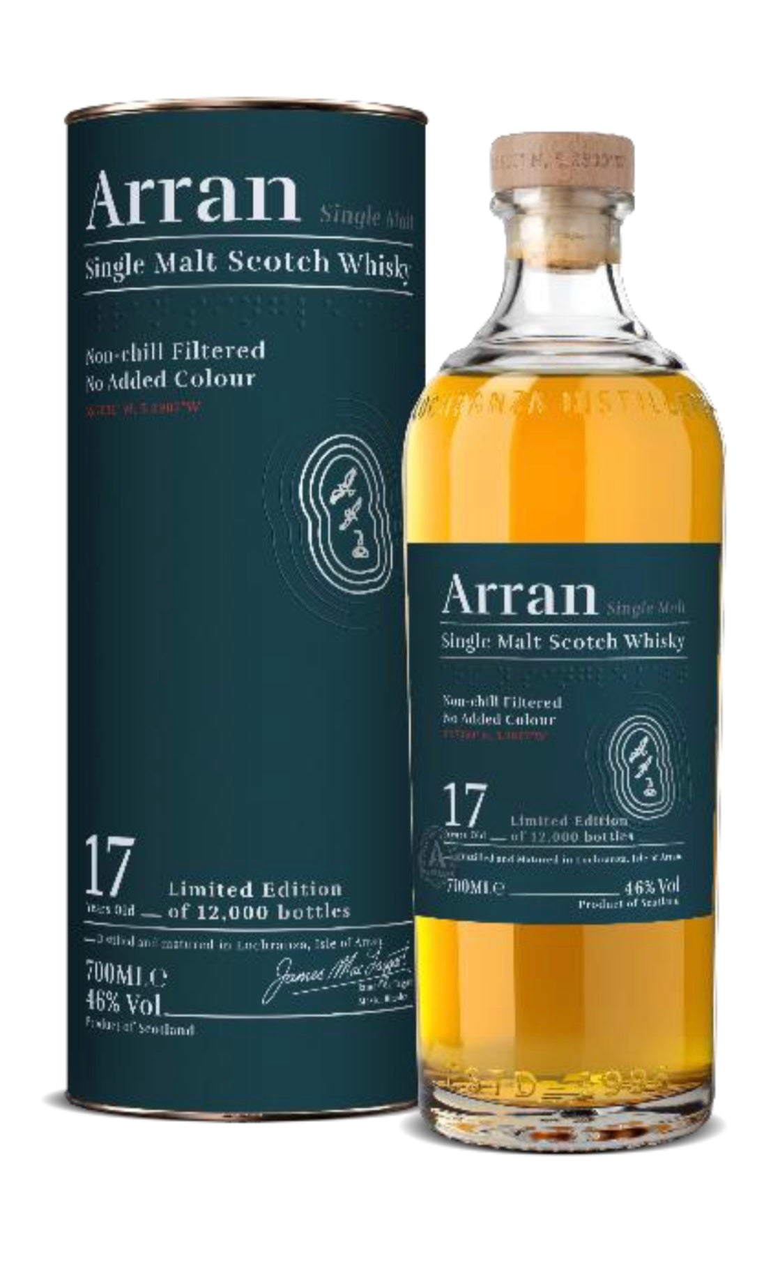Arran 17 ans Edition Limitée 46%
