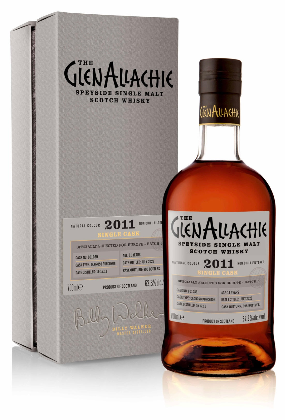 GlenAllachie 2011 Cask 801089 62,3%