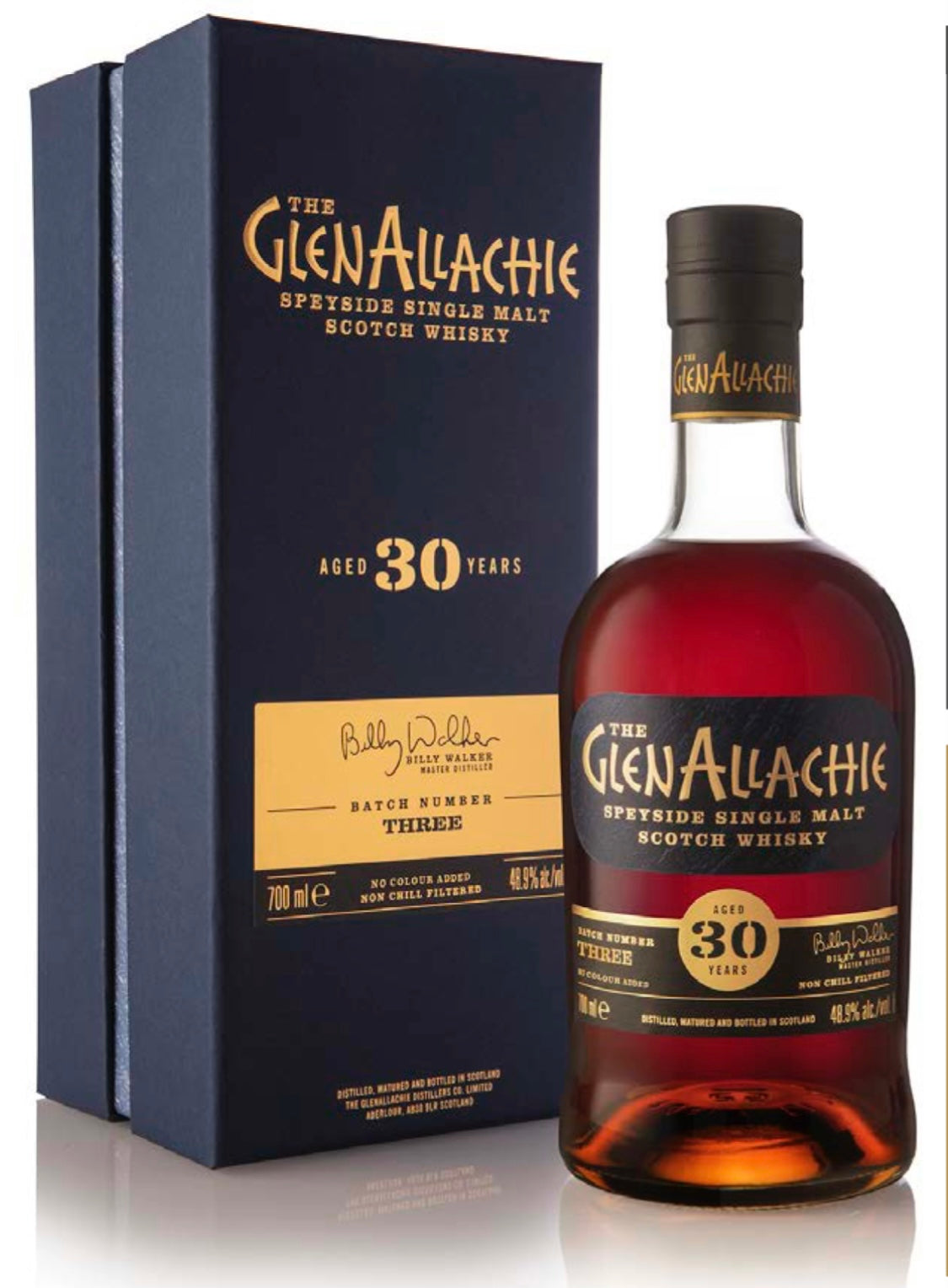 GlenAllachie 30 ans Batch 3 48,9%