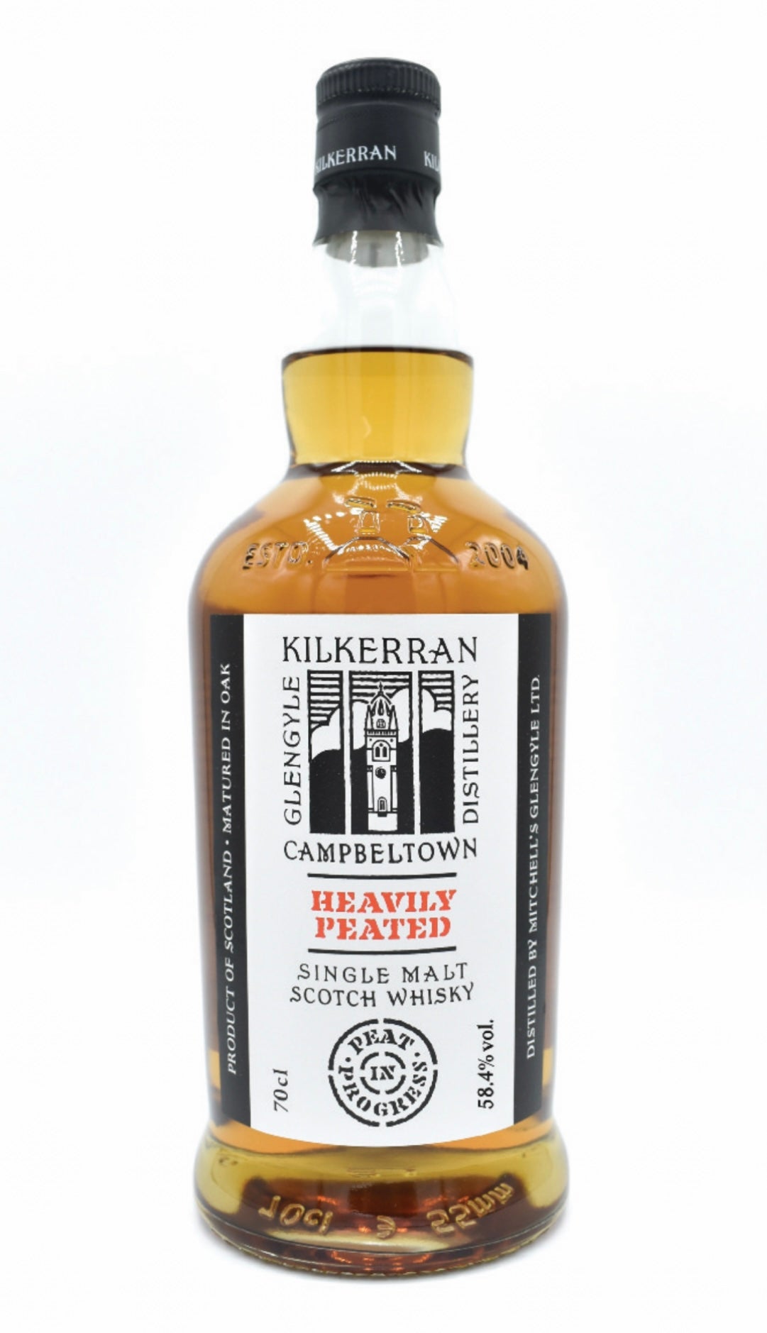 Kilkerran Heavily Peated Batch 8 58,4%