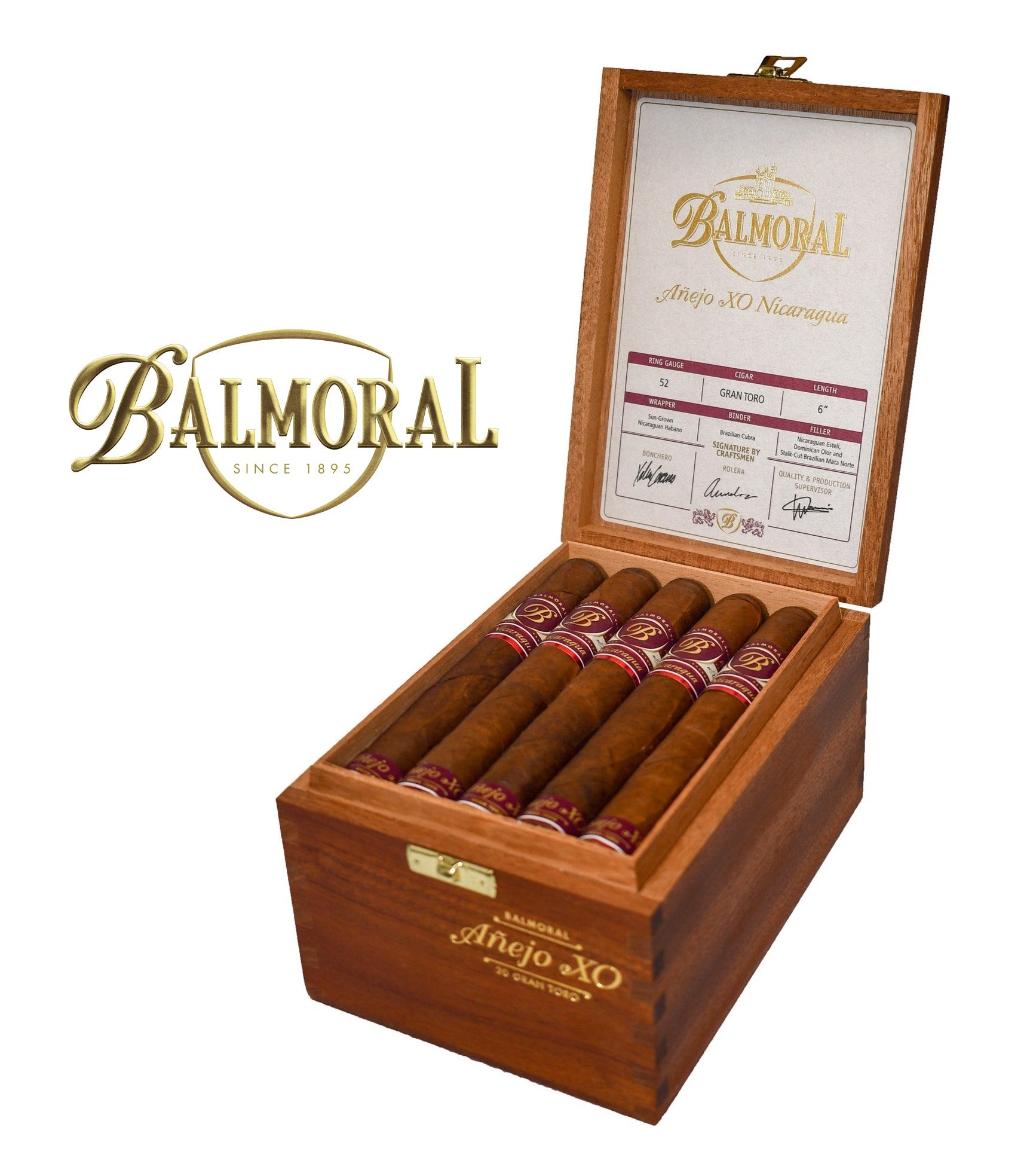 Balmoral Añejo XO Nicaragua Gran Toro