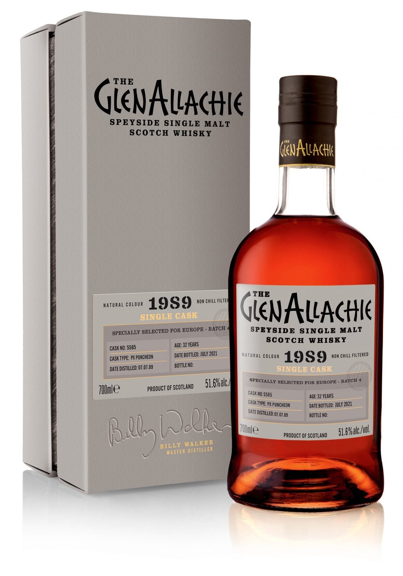 GlenAllachie 1989 Cask 5585 51,6%