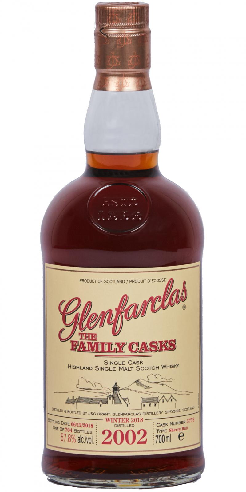 Glenfarclas Family Casks 2002/2018 57,8%