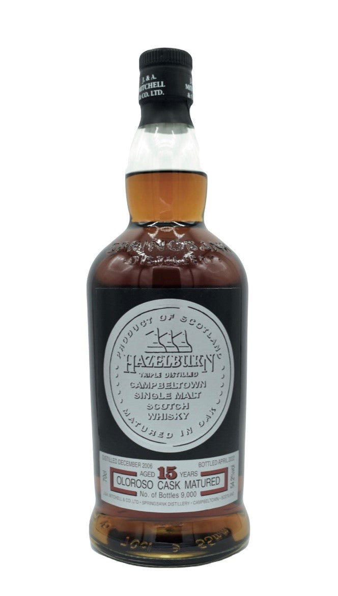 Hazelburn 15 ans Oloroso Cask Matured 54,2%