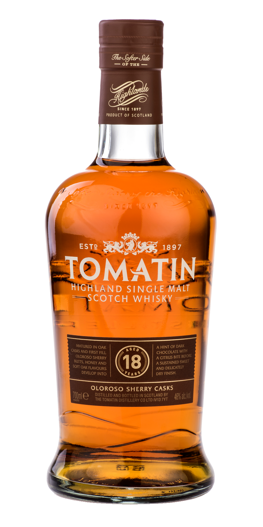 Tomatin 18 ans 46%