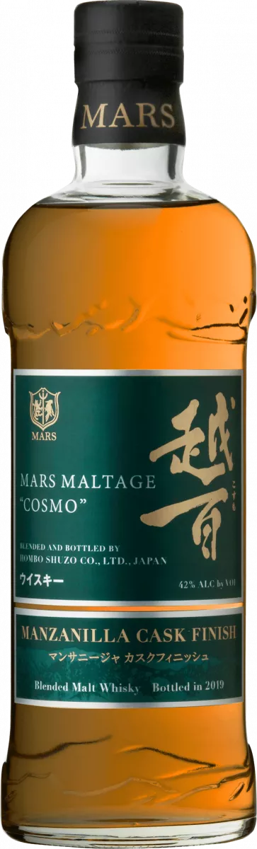 Mars Cosmo Manzanilla Sherry Cask Finish 42%