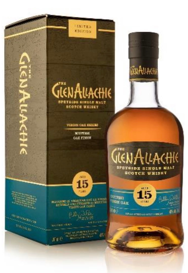 GlenAllachie 15 ans Scottish Virgin Oak Finish 48%