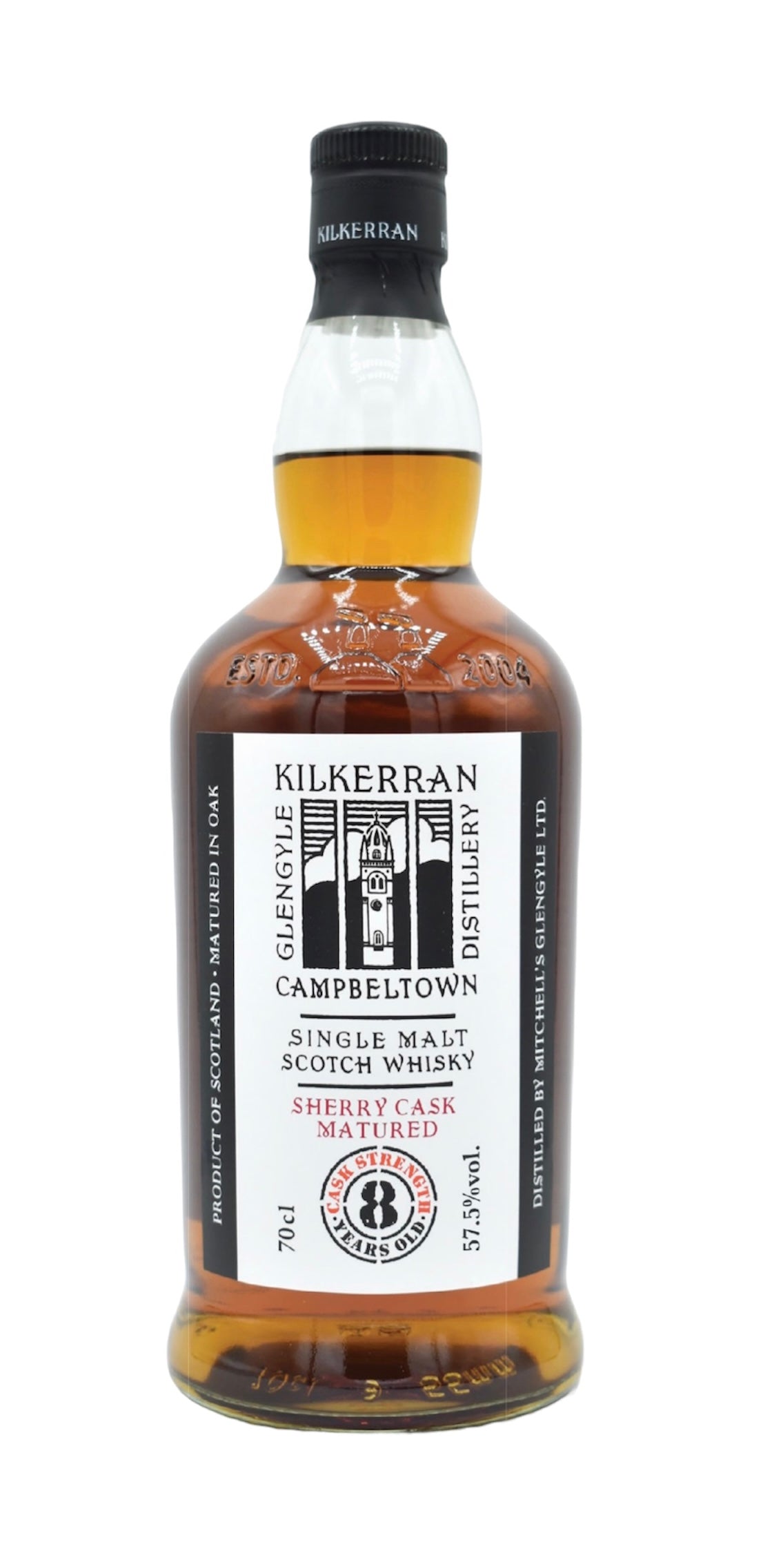 Kilkerran 8 ans Sherry Cask Batch 9 57,5%