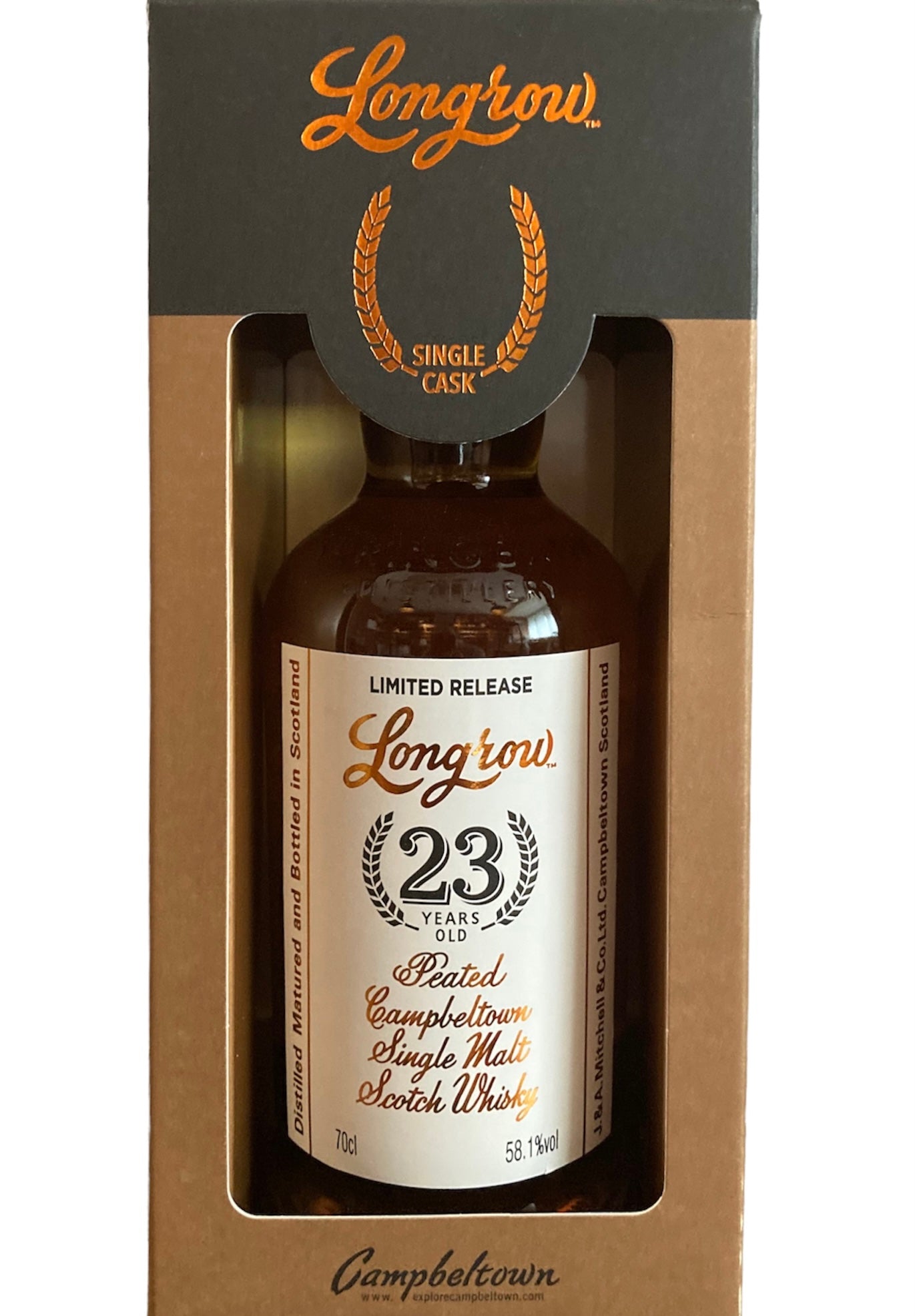 Longrow 23 ans Single Cask 58,1%