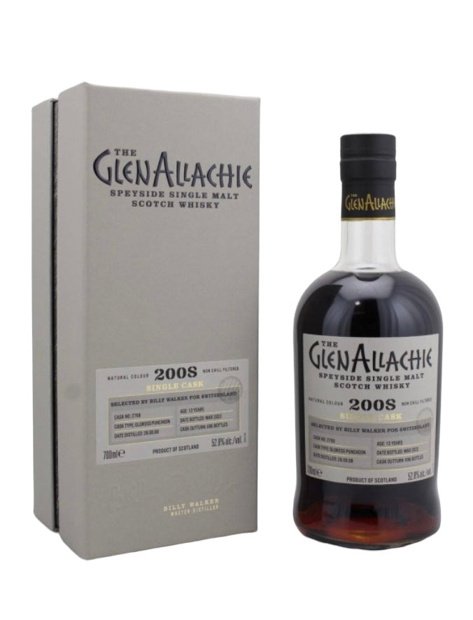 GlenAllachie 2008 Cask 2768 13 ans Oloroso Puncheon 52,8%