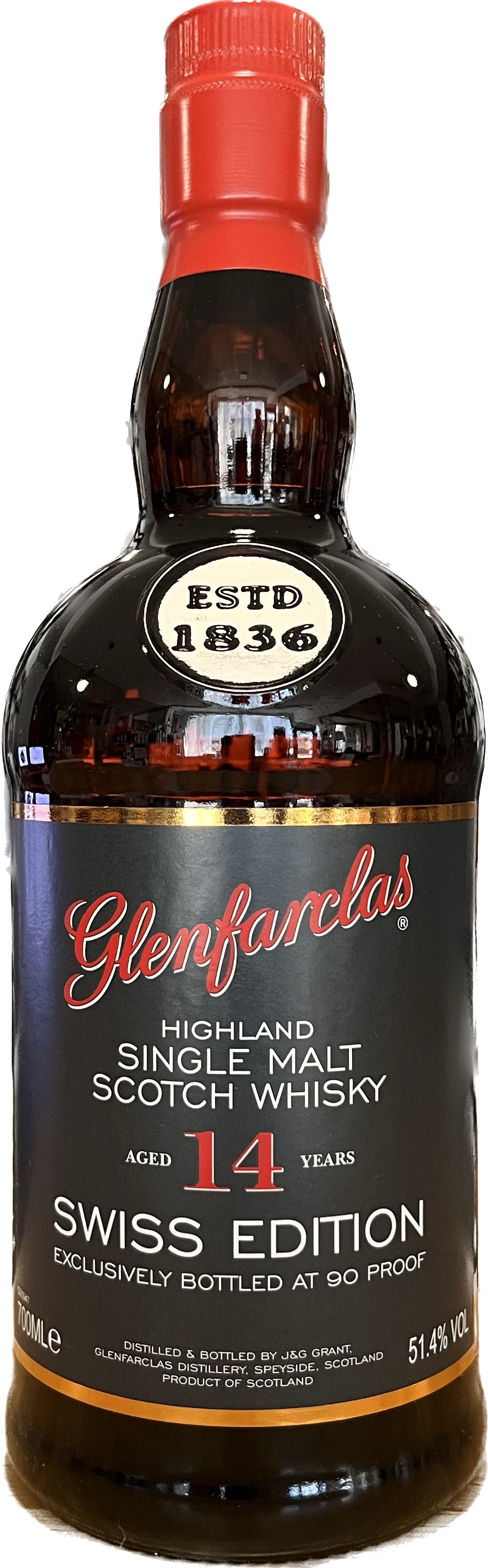 Glenfarclas 14 ans Swiss Edition 51,4%