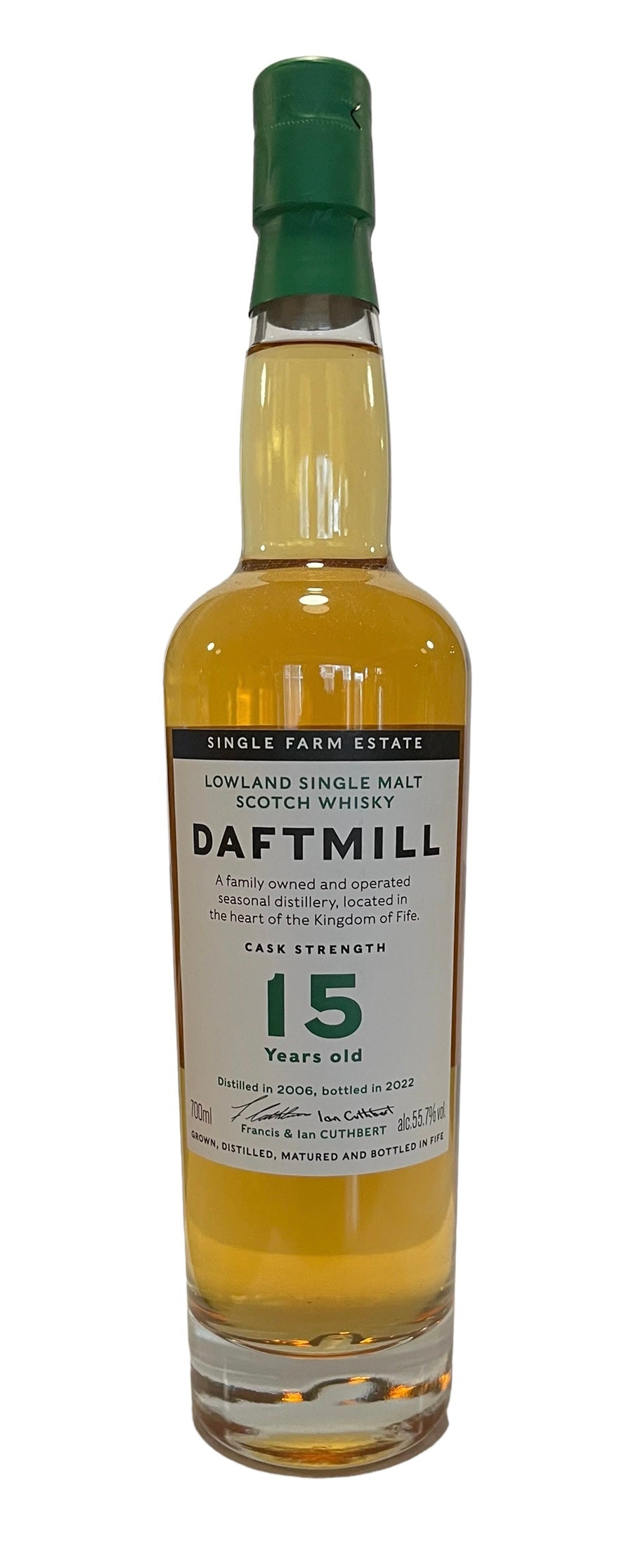 Daftmill 2006 Cask Strength 15 ans 55,7%