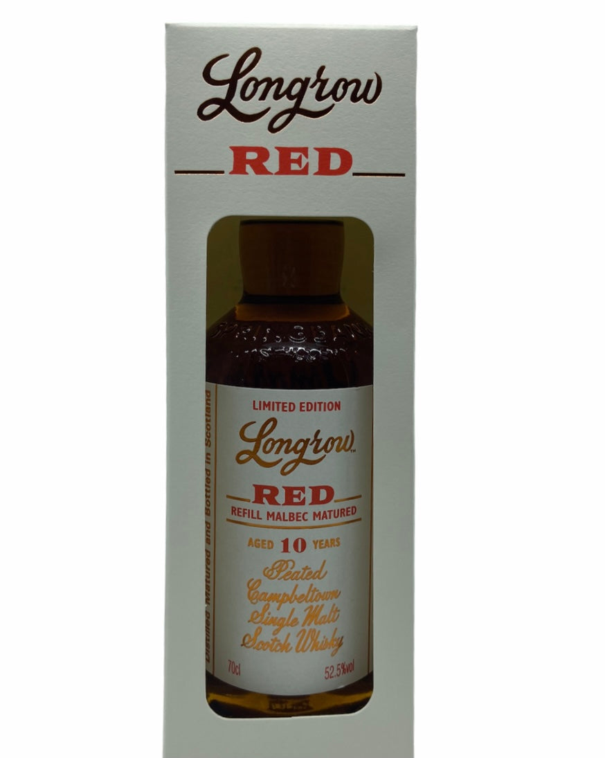 Longrow Red 10 ans Malbec Finish 52,5%