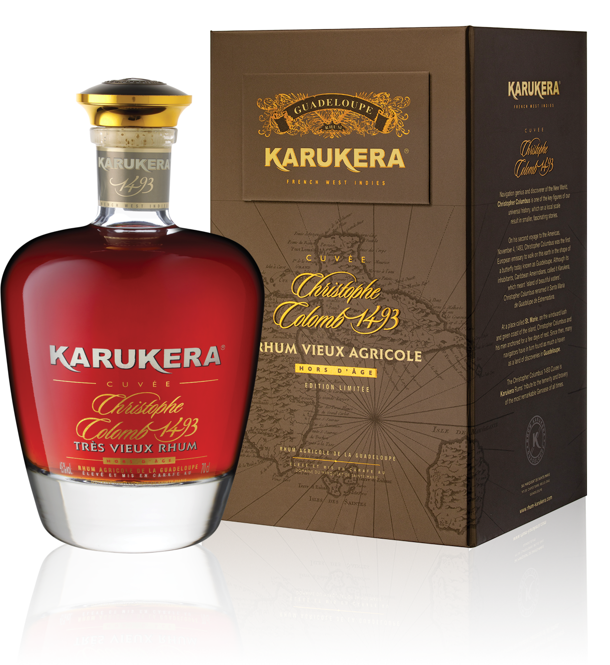 Karukera Cuvée Christophe Colomb 1493 45%