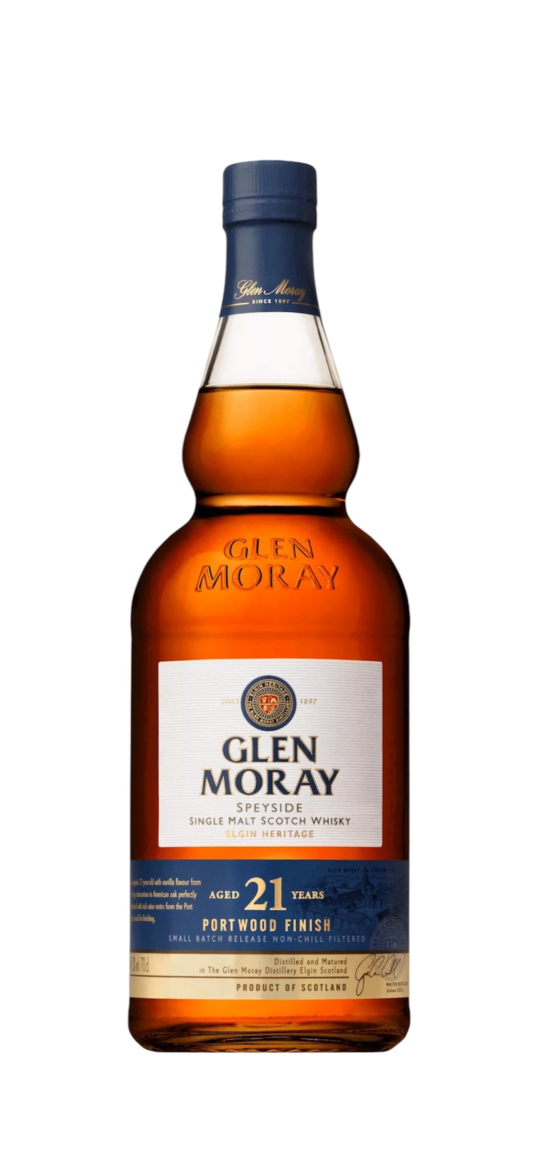 Glen Moray 21 ans Portwood Finish 46,3%