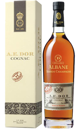 A.E. Dor Albane 40% Coffret avec 2 verres